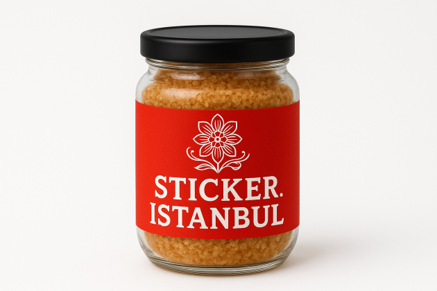 Şişe / Kavanoz Etiketi Baskı