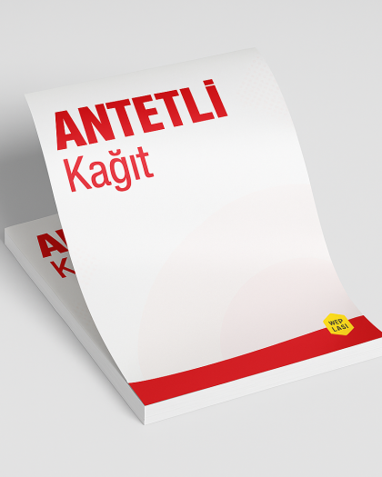 antetli kagıt