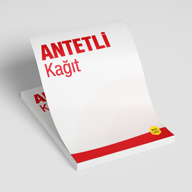 antetli kagıt