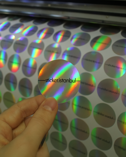 Hologram Sticker / Etiket Baskı