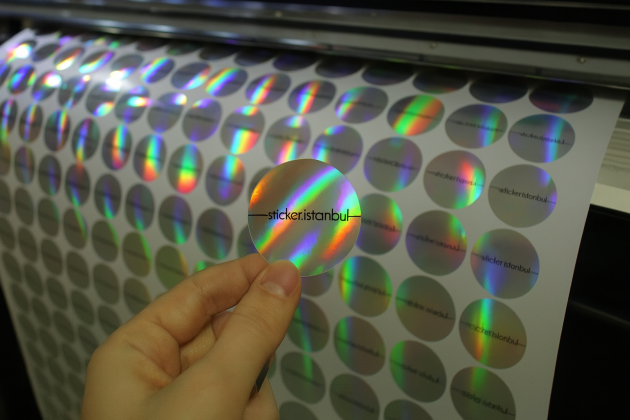 Hologram Sticker / Etiket Baskı