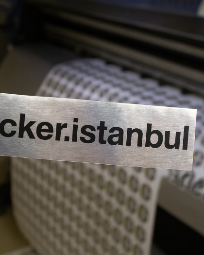 Metalize Sticker / Etiket Baskı