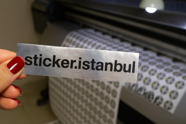 Metalize Sticker / Etiket Baskı