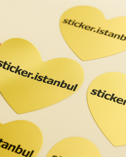 Opak Sticker / Etiket Baskı