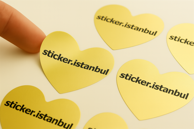 Opak Sticker / Etiket Baskı