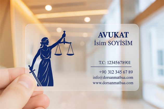 Şeffaf Kartvizit