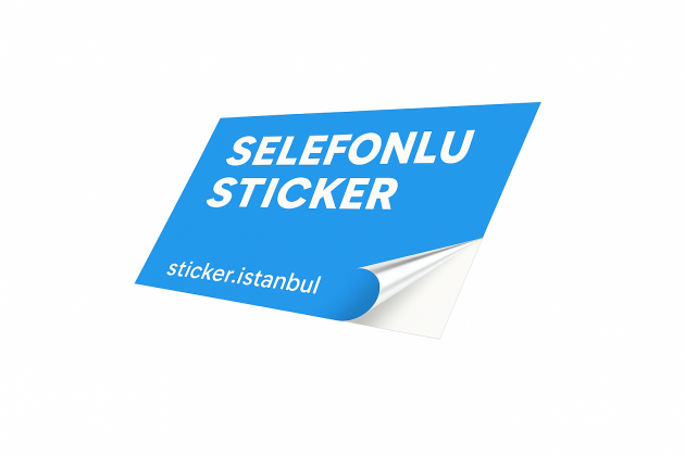 Selefonlu Sticker / Etiket Baskı